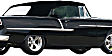 1957 Chevrolet Bel Air - Convertible Top, Black, Without Windows