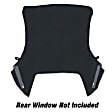 1967 Pontiac Firebird - Convertible Top, Black, Without Windows