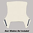 1963 Ford Falcon - Convertible Top, White, Without Windows