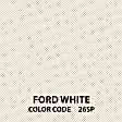 1963 Ford Falcon - Convertible Top, White, Without Windows