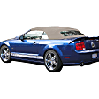 1995 Ford Mustang - Convertible Top, Parchment, To 95 1/2 Superior, From 95 1/2 Sailcloth