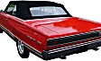 1968 Dodge Coronet - Convertible Top, Black, mfrbodycodename : B, Without Windows