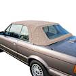1991 BMW 318i - Convertible Top, Beige, With Plastic Tinted Rear Windows