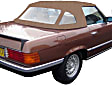 1988 Mercedes Benz 560SL - Convertible Top, Beige, Roadster, With Plastic Rear Windows