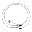 TDC2089 94-95 Convertible Top Cable - Direct Fit