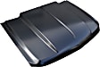 2008 Chevrolet Silverado 3500 HD - Cowl Hood,  Cowl Induction Hood, 2nd Design, Rear-Facing Air Scoop, Steel, Primed