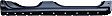 2018 Chevrolet Silverado 1500 - Passenger Side Rocker Panel, Extended Cab Pickup, OE Style