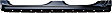 0865-109 Crew Cab Pickup Driver Side Rocker Panel
