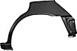 81-12-58-1 Wheel Arch Repair Panel - Rear, Driver Side, Direct Fit, Sold Individually
