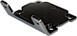 100530 Winch Mount - Powdercoated Black, Direct Fit, Sold Individually