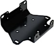 100610 Winch Mount - Powdercoated Black, Direct Fit, Sold Individually
