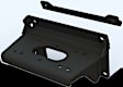 101230 Winch Mount - Powdercoated Black, Direct Fit, Sold Individually