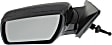Driver Side Mirror, Manual Adjust, Manual Folding, Non-Heated, Paintable, No Signal Light, No Memory, No Puddle Light, No Auto-Dimming, No Blind Spot Feature