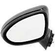 2012-2014 Kia Rio - Driver Side Mirror, Power, Manual Folding, Heated, Paintable, No Signal Light, No Memory, No Puddle Light, No Auto-Dimming, No Blind Spot Feature