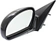Driver Side Mirror, Power Adjust, Manual Folding, Heated, Textured Black, No Signal Light, No Memory, No Puddle Light, No Auto-Dimming, No Blind Spot Feature