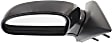 Driver Side Mirror, Power Adjust, Manual Folding, Heated, Textured Black, No Signal Light, No Memory, No Puddle Light, No Auto-Dimming, No Blind Spot Feature