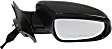 Passenger Side Mirror, Manual Adjust, Manual Folding, Non-Heated, Paintable, No Signal Light, No Memory, No Puddle Light, No Auto-Dimming, No Blind Spot Feature