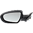 Driver Side Mirror, Power, Manual Folding, Heated, Paintable, In-housing Signal Light, No Memory, No Puddle Light, No Auto-Dimming, No Blind Spot Feature, USA Built Vehicle