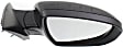 2014-2015 Kia Optima - Passenger Side Mirror, Power Adjust, Heated, Manual Folding, Paintable, In-housing Signal Light, No Memory, No Puddle Light, No Auto-Dimming, No Blind Spot Feature
