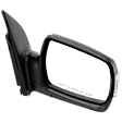 Passenger Side Mirror, Power Adjust, Manual Folding, Heated, Paintable, In-housing Signal Light, No Memory, No Puddle Light, No Auto-Dimming, No Blind Spot Feature