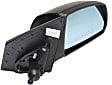 Passenger Side Mirror, Manual Adjust, Manual Folding, Non-Heated, Paintable, No Signal Light, No Memory, No Puddle Light, No Auto-Dimming, No Blind Spot Feature