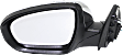 2012 Kia Optima - Driver Side Mirror, USA Built Vehicle, Power Adjust, Heated, Chrome, Power Folding, In-housing Signal Light, No Blind Spot Feature, No Memory, No Puddle Light, No Auto-Dimming