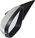 2012 Kia Optima - Driver Side Mirror, USA Built Vehicle, Power Adjust, Heated, Chrome, Power Folding, In-housing Signal Light, No Blind Spot Feature, No Memory, No Puddle Light, No Auto-Dimming