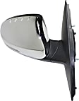 2012-2013 Kia Optima - Passenger Side Mirror, Power, Power Folding, Heated, Chrome, In-housing Signal Light, No Memory, No Puddle Light, No Auto-Dimming, No Blind Spot Feature, USA Built Vehicle