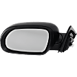 Driver Side Mirror, Power Adjust, Non-Heated, Manual Folding, Textured Black, No Signal Light, No Memory, No Puddle Light, No Auto-Dim, No Blind Spot Feature