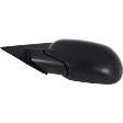 Driver Side Mirror, Power Adjust, Non-Heated, Manual Folding, Textured Black, No Signal Light, No Memory, No Puddle Light, No Auto-Dim, No Blind Spot Feature