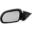 Driver Side Mirror, Power Adjust, Non-Heated, Manual Folding, Textured Black, No Signal Light, No Memory, No Puddle Light, No Auto-Dim, No Blind Spot Feature