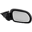 Passenger Side Mirror, Power Adjust, Non-Heated, Manual Folding, Textured Black, No Signal Light, No Memory, No Puddle Light, No Auto-Dim, No Blind Spot Feature