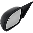 Driver Side Mirror, Power Adjust, Non-Heated, Manual Folding, Paintable, No Signal Light, No Memory, No Puddle Light, No Auto-Dim, With Blind Spot Detection in Glass