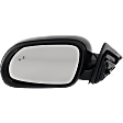 Driver Side Mirror, Power Adjust, Non-Heated, Manual Folding, Paintable, No Signal Light, No Memory, No Puddle Light, No Auto-Dim, With Blind Spot Detection in Glass