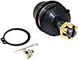 4-Piece Kit Front, Driver and Passenger Side, Lower, Rearward Control Arm Kit, RWD, Non-Adjustable Type, For Models Without Touring Suspension, includes (2) Ball Joint and (2) Control Arm