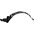 3-Piece Kit Front Engine Splash Shield, Sedan, Except Hybrid, Mexico/USA Built Vehicle, includes Fender Liners