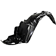 3-Piece Kit Front Engine Splash Shield, Sedan, Except Hybrid, Mexico/USA Built Vehicle, includes Fender Liners