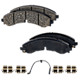 2020 Chevrolet Silverado 2500 HD WT - 2-Wheel Set Front Brake Disc and Pad Kit, Cross-drilled and Slotted, 8 Lugs, 355 mm, Ceramic, 6.6L 8Cyl, Pro-Line Series  Includes (2) Disc and (1) Pad Set