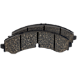 2020 Chevrolet Silverado 2500 HD WT - 2-Wheel Set Front Brake Disc and Pad Kit, Cross-drilled and Slotted, 8 Lugs, 355 mm, Ceramic, 6.6L 8Cyl, Pro-Line Series  Includes (2) Disc and (1) Pad Set