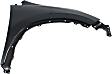 2015 Honda CR-V EX-L - 4-Piece Kit Front, Upper and Lower Upper - Primed, Lower - Textured Bumper Cover,  Includes (2) Bumper Cover and (2) Fender