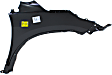 2015 Honda CR-V EX-L - 4-Piece Kit Front, Upper and Lower Upper - Primed, Lower - Textured Bumper Cover,  Includes (2) Bumper Cover and (2) Fender