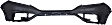 2015 Honda CR-V EX-L - 4-Piece Kit Front, Upper and Lower Upper - Primed, Lower - Textured Bumper Cover,  Includes (2) Bumper Cover and (2) Fender