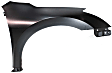 2009 Nissan Altima - 3-Piece Kit Front, Driver and Passenger Side Fender, 4-Door, Sedan,  Includes (1) Bumper Cover and (2) Fender