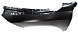 3-Piece Kit, Front Primed Bumper Cover, Includes (1) Bumper Cover and (2) Fender