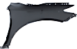 2014 Toyota Camry XLE - 3-Piece Kit Front Primed Bumper Cover,  Includes (1) Bumper Cover and (2) Fender