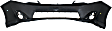 2014 Toyota Camry XLE - 3-Piece Kit Front Primed Bumper Cover,  Includes (1) Bumper Cover and (2) Fender