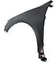 2014 Toyota Camry XLE - 3-Piece Kit Front Primed Bumper Cover,  Includes (1) Bumper Cover and (2) Fender