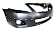 3-Piece Kit, Front Primed Bumper Cover, USA Built Vehicle, CAPA Certified, Includes (1) Bumper Cover and (2) Fender
