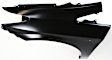 2011 Toyota Prius - 3-Piece Kit Front Primed Bumper Cover, For Models With LED Headlights,  Includes (1) Bumper Cover and (2) Fender