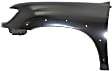 3-Piece Kit, Front, Driver and Passenger Side Fender, Includes (1) Bumper Cover and (2) Fender